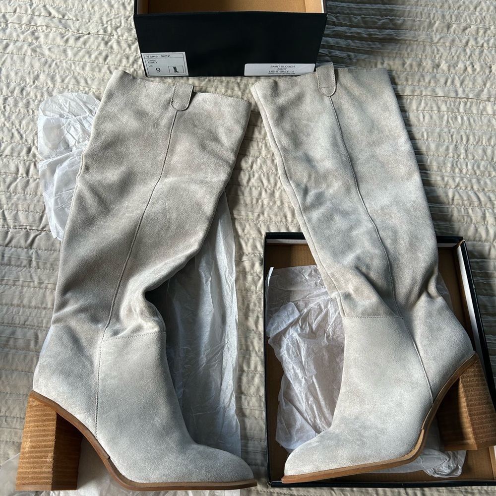 Vici knee slouch boot